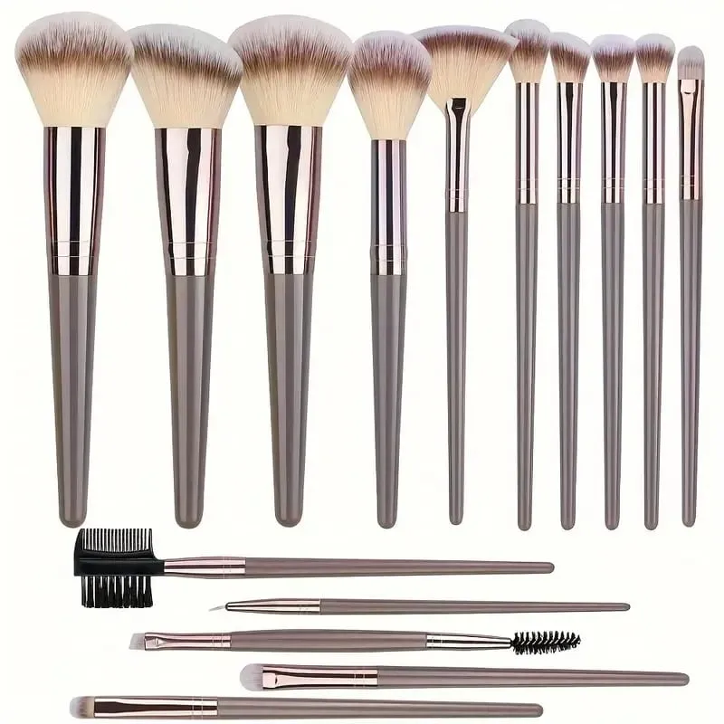 Professional 3-20PCS Makeup Brushes Set Soft Fluffy Foundation Eyeshadow Concealer Blending Blush Brush Kabuki Women Beauty Tool — image 12