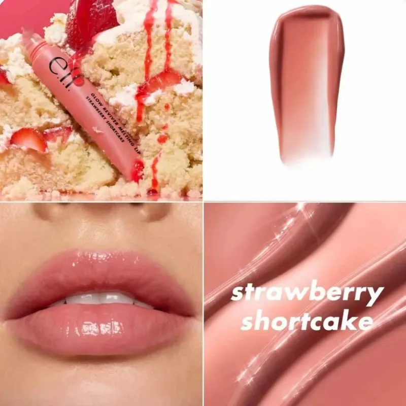 ELF Lip Gloss Natural Shine&Blush Liquid Waterproof and Sweat-Resistant Easy to Smudge Lightweight and Long-Lasting Makeup — image 7