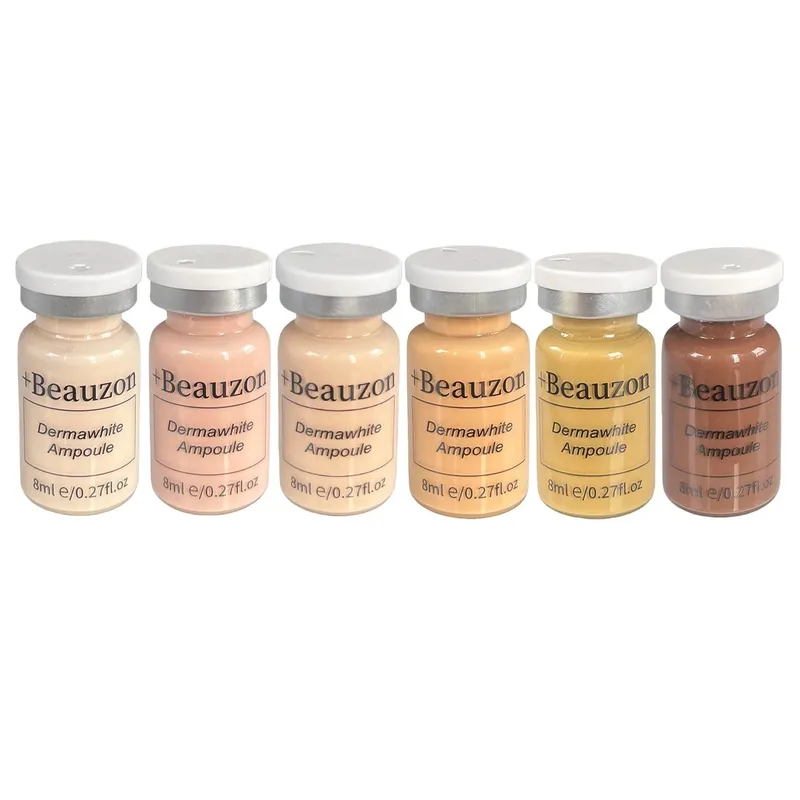 8ml BB Cream Asid Hyaluronik Serum Cahaya Muka Ampul Pati Peptida Alas Pelembap Penjagaan Peremajaan Kulit Beauzon — image 5