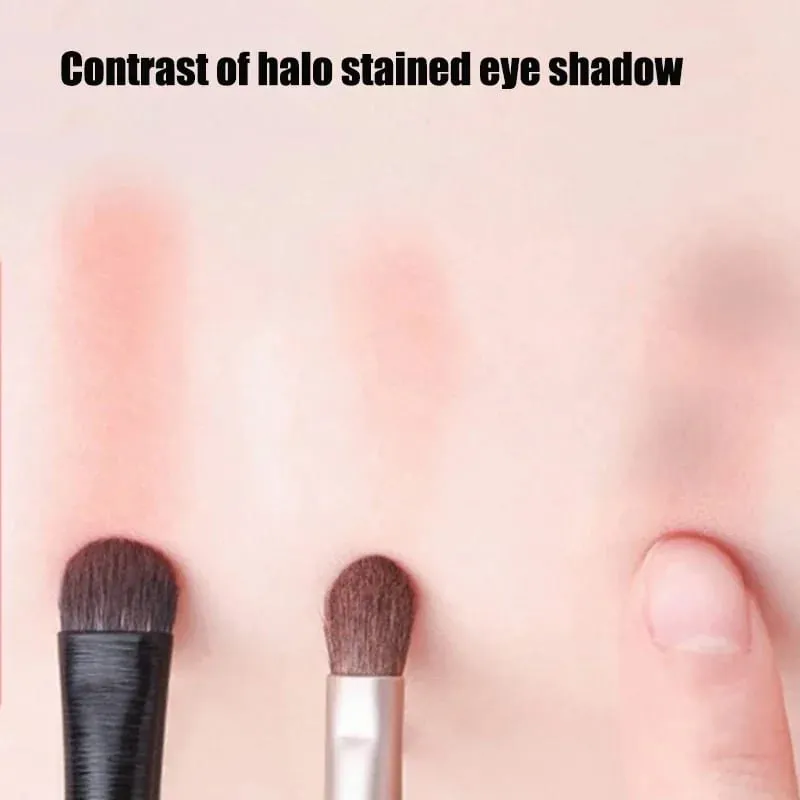 6pcs Black Eye Makeup Brushes Set Professional Contouring Eyeshadow Eyeliner Brush Portable Blending Facial Beauty Cosmetic Tool — image 5