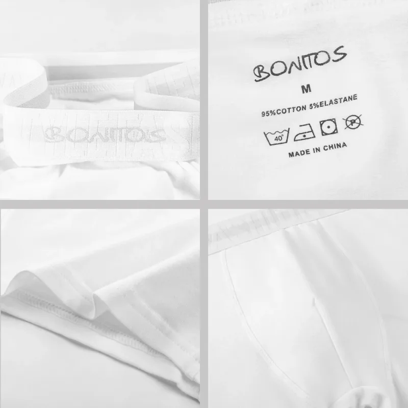 6pcs White Men Panties Cotton Boxers For Man Underwear Pack Brand Male Underpants Slip Sexy Trunks Gift Homme Boxer Shorts — image 18