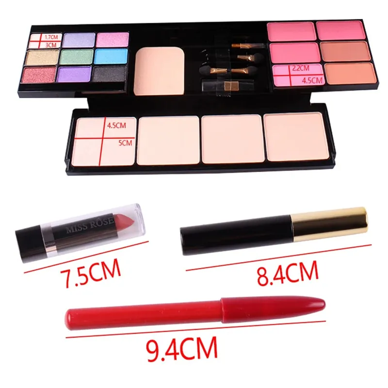 Multi-function Comestic Kit All-in-one Eyeshadow Makeup Brushes Lipstick Make Up Set Palette Case Professional Makeup Artist Box — image 2