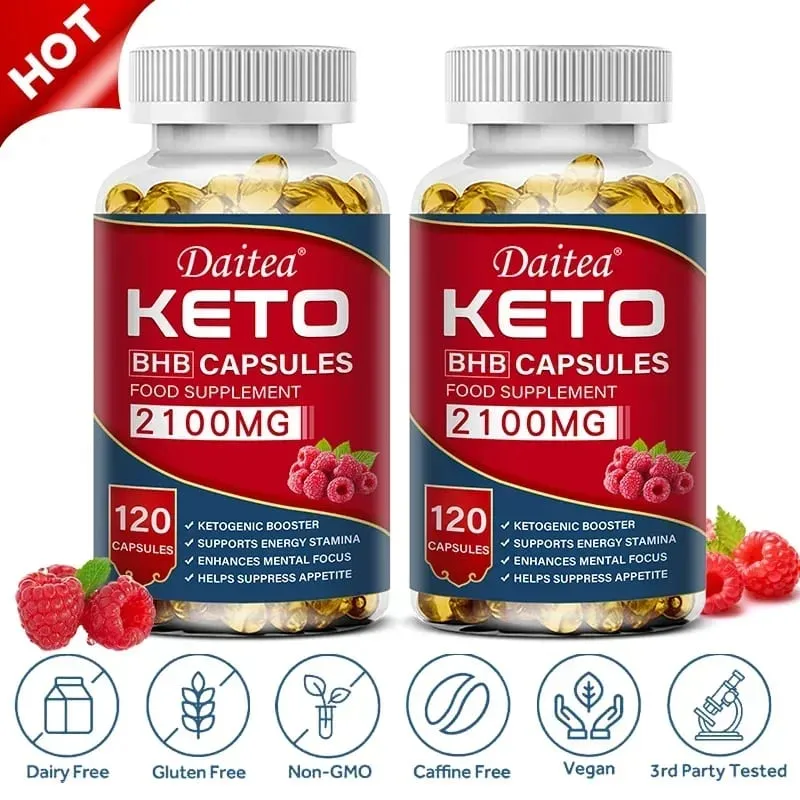 Weight Loss Capsules - 2100 mg - Ketogenic Enhancer Weight Management Fat Metabolis