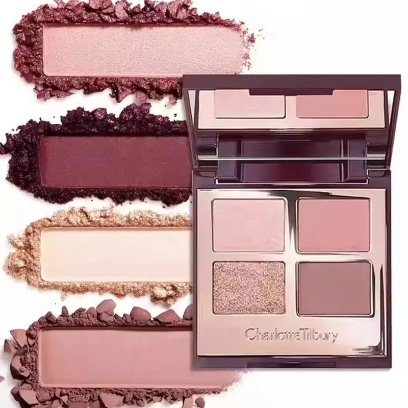 Charlotte Tilbury Eye Shadow Disk Love 2-Colors Powder Blusher Star Pink Powder Blusher Highlight 6-colors Super Nudes Easy Eye — image 5