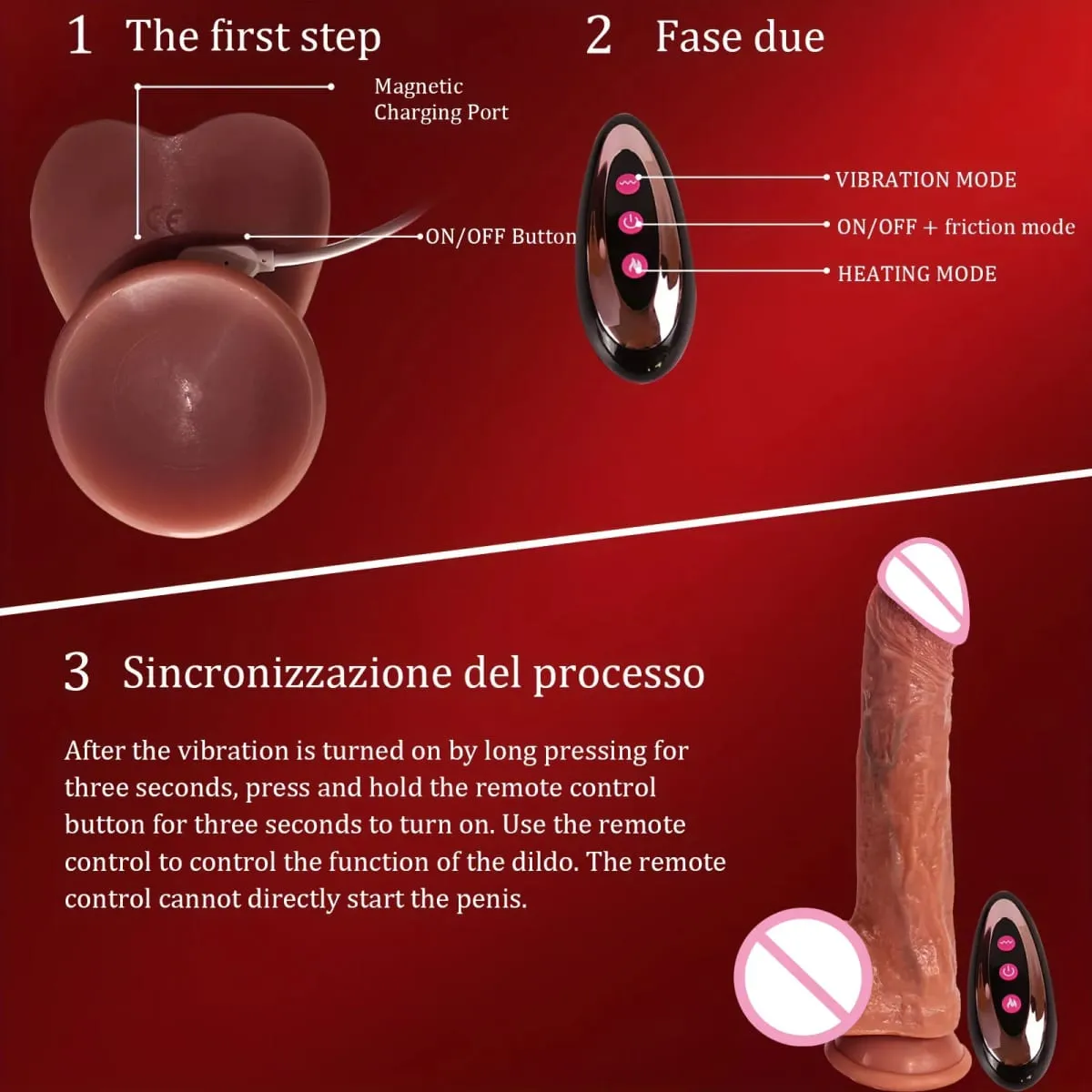 Telescopic Vibrating Thrusting Sex Toys Realistic Dildo Female Masturbation With Suction Cup Penis Remote Control Dick For Women