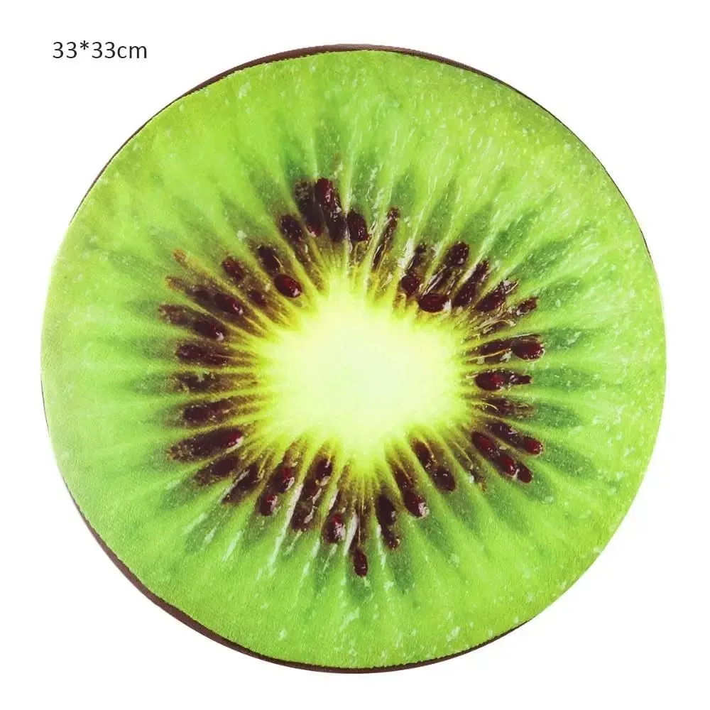 Comfortable Soft Toy Garden Dining Outdoor Sofa Round Chair Cushions Fruit Seat Pads Seat Pads — image 7