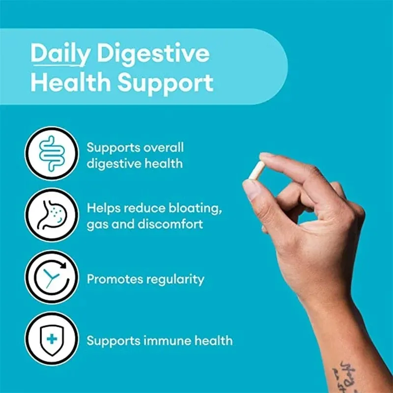 60 Billion Probiotics - Promotes Overall Digestive Health Immunity Gut Health Gas & Bloating Relief Acidophilus Supplement — image 2