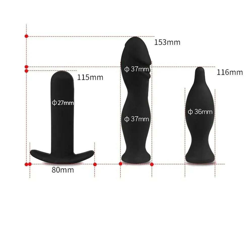 Inflatable Anal Dildo Plug Expandable Butt Plug with Pump Sex Toys for Women Men Anal Dilator Massager Adult Products — image 4