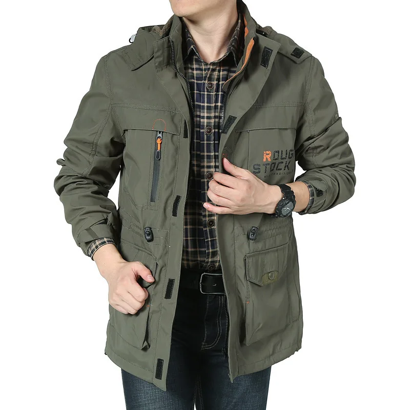 2026 New Style Spring-Autumn Outdoor Lightweight Casual Jacket Waterproof Breathable Men's Coat — image 2