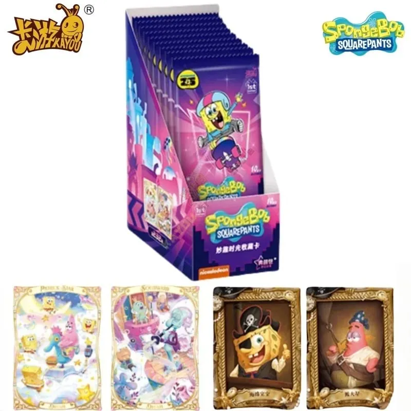 SpongeBob SquarePants Card Patrick Star Fun Time Gift Box Collection Cards ChildrenGifts Rare Collections Gift Toy — image 1