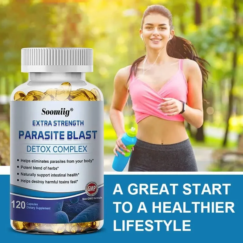 Parasite Express - Natural Gut Health Supplement That Cleanses The Colon Detoxifies and Cleanses Boosts Liver Immunity