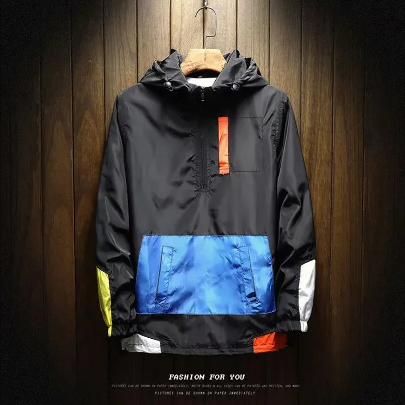 2024 New Autumn Jacket Breathable Windbreakerautumn and Winter Jacket Men New In Hoodies & Sweatshirts — image 1