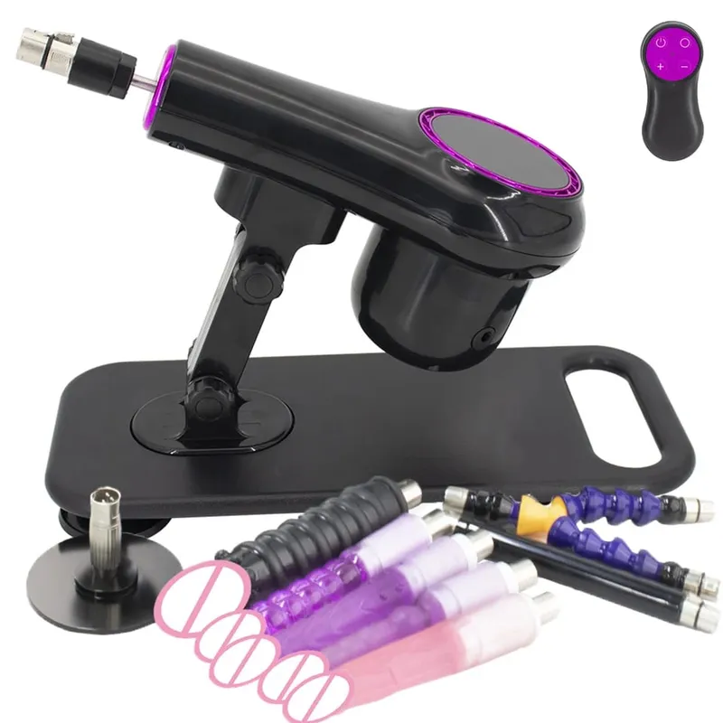 Newly Upgraded Wireless Remote Control Sex Machine for Women Automatic Masturbation Machine Pump Gun Love Machine Couple Sex Toy