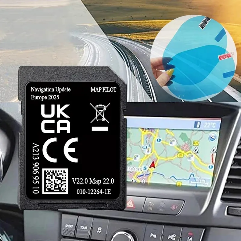 Carte SD V22 pour classe C W205 E V classe X GLC, avec Navigation Garmin, carte EU Pilot Star2 A2139069510 2026 — image 1