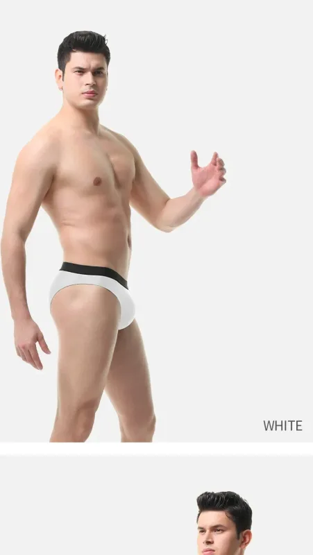 3PC Ice silk texture briefs, super cool on the skin in summer, enjoy the silky touch — image 25