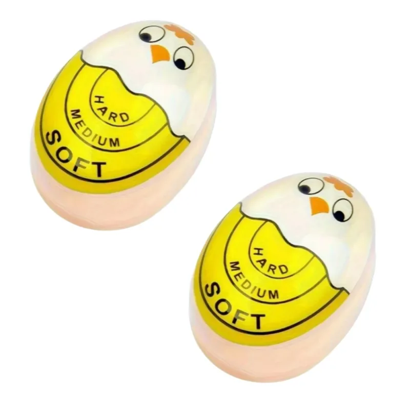 1/2pcs Chick Egg Timer Sensitive Color Change Indicator for Hard Soft Boiled Eggs Cooker Kitchen Gadget for Restaurants Bakeries — image 11