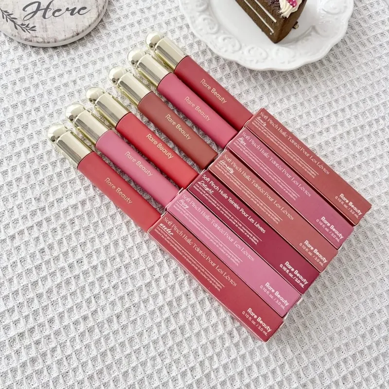 Rare Beauty Matte Lip Gloss Waterproof Non-Stick Cup Lip Glaze Smudge Proof Not Fade Delight Hope Happy Wonder Liquid Lipstick — image 3