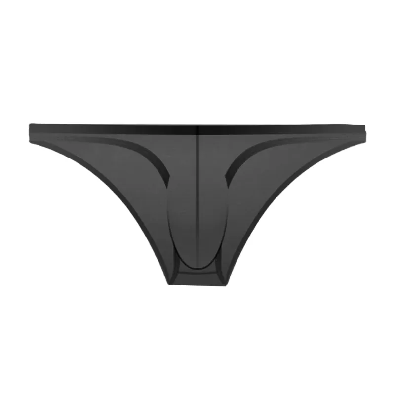 1PC Sommer Nyt Undertøj Herre Ice Silk Briefs Ultratynde Gennemsigtig Åndbar Sexet Komfortabel Lavtalje Underbukser Til Mænd 3256809692642600