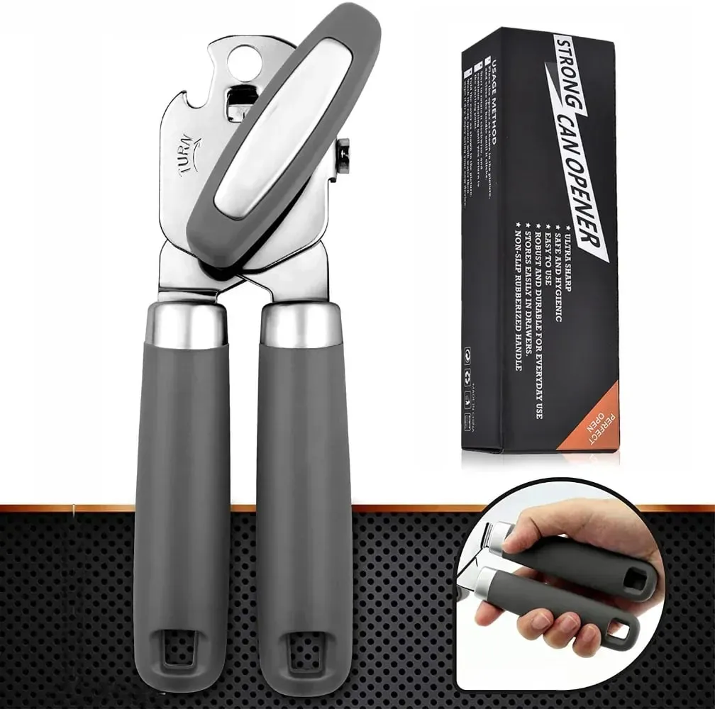 Professional Can Openers Multifunctional Bottle Opener Stainless Steel Manual Beer Corkscrew Kitchen Gadgets Wine Accessories — image 2