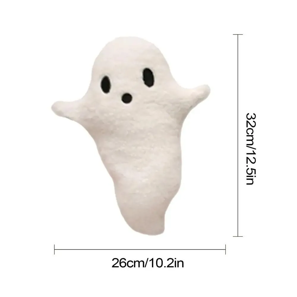 Ghost Stuffed Animal Halloween Ghost Doll Toy Stuffed Plushie Soft Cartoon Stuffed Animals Ghost Funny Home Decorative Plush Toy