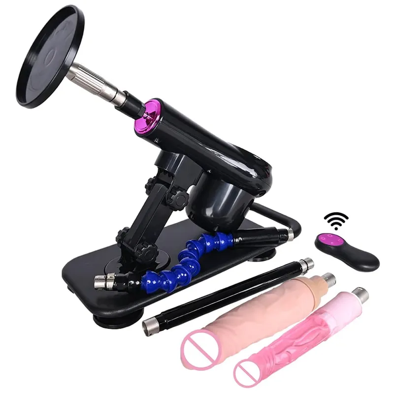 sex machine thrusting love machine automatic telescopic vibrator with Different Dildo Attachments Toys Sex toys — image 19