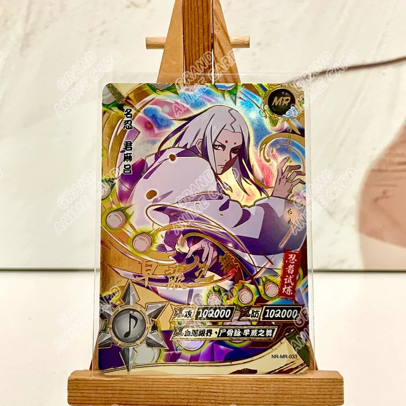 Kayou Genuine Anime Naruto Card MR Full Series No.001-037 Gaara Naruto Uzumaki Kimimaro Jiraiya Tsunade Collection Card Toy Gift — image 32