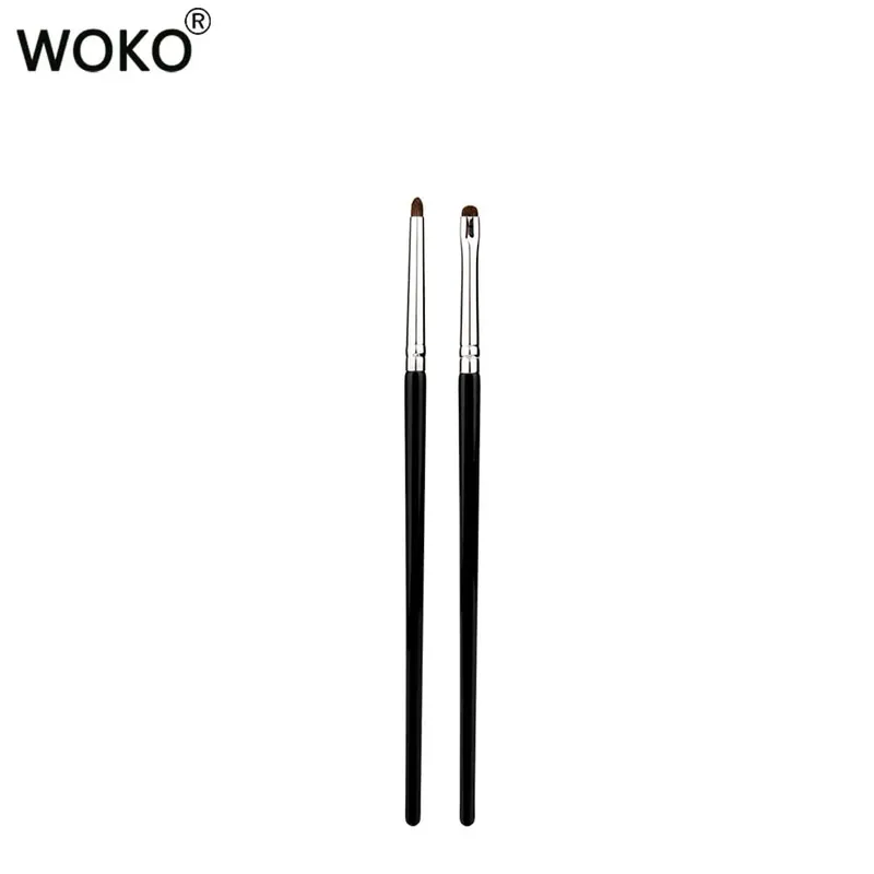 Small Smoky Liner Makeup Brushes Eyeliner Smudge Brush Precision Smudge Makeup Brush Horse Hair Eyeshadow Smudge Brush — image 14