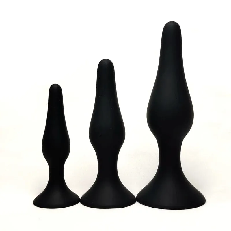 S/L/XL Silicone Anal Plug Butt Plug Anus Stimulation Prostate Massage Sex Toys for Women Men Gay Anal Dilator Sex Shop Bdsm — image 1