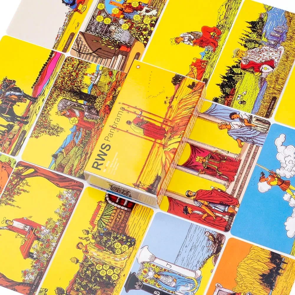 RWS Panorama Board Game 78PCS Tarot Cards Included Wide Angle Lens Show You New Perspective of RWS