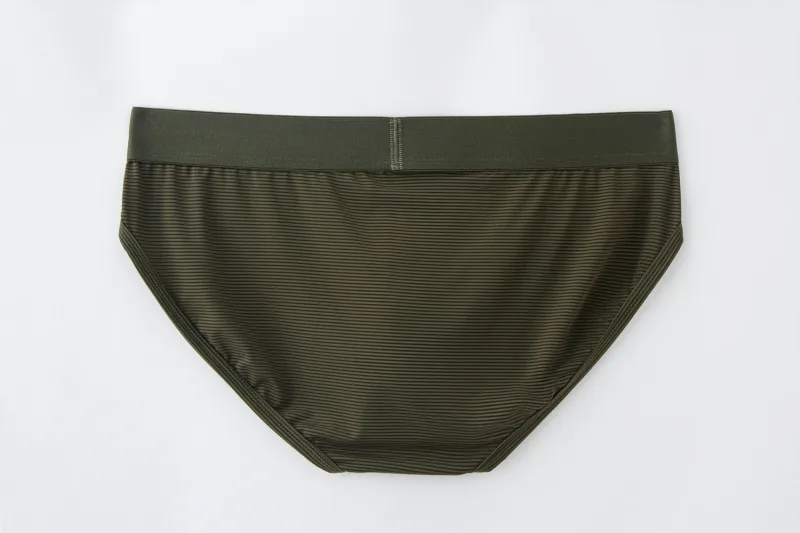 Männer Unterwäsche Kurze Sexy Low-rise Gestreiften Bikini Athletic Supporters Unterhose Nachtwäsche Nylon Schnell Trocknend Atmungsaktiv — image 22