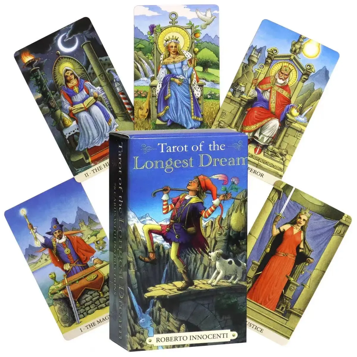 78 Longest Dream Cards With Guidebook Rider Waite Style Tarot Deck For Beginners Divination Fortune Telling Oracle Board Game