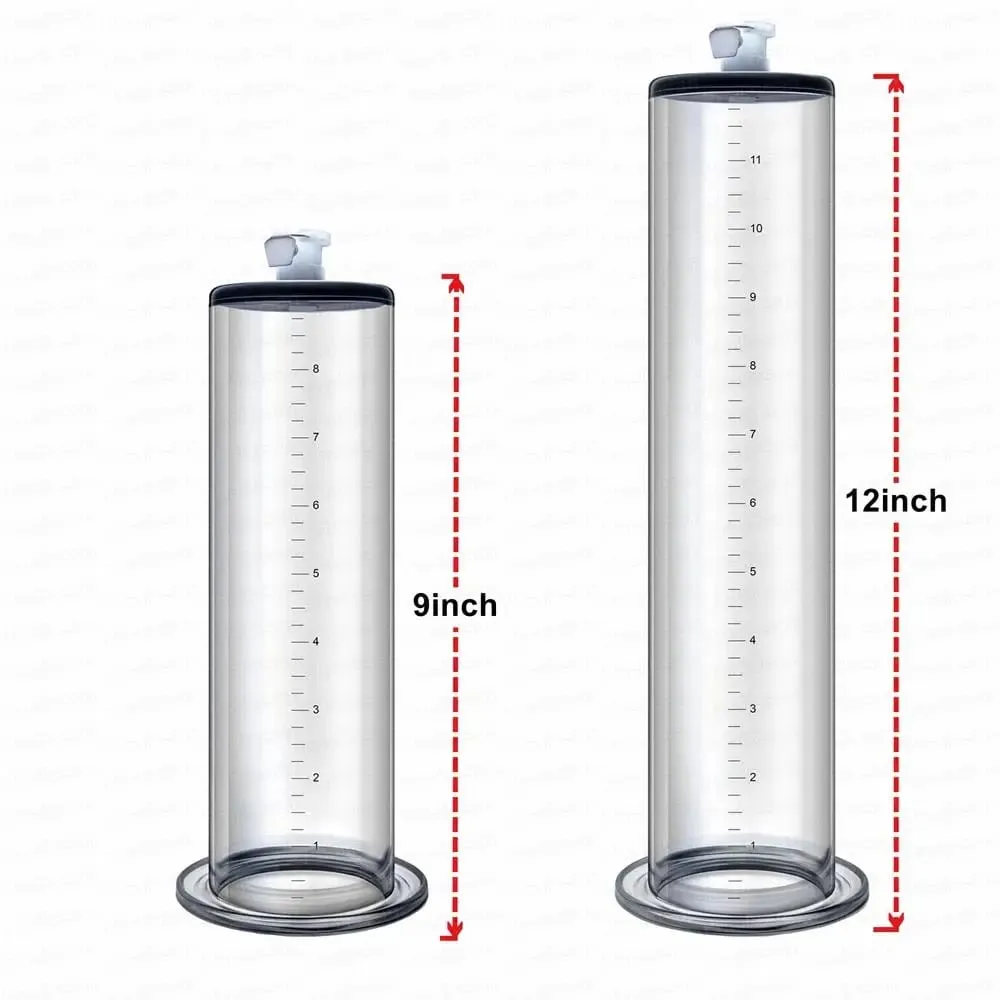Male Penis Enlarger Vacuum Pump Accessories Vacuum Penis Enlargement Device Masturbation Flange Pump Penis Cylinder Set Sex Toys