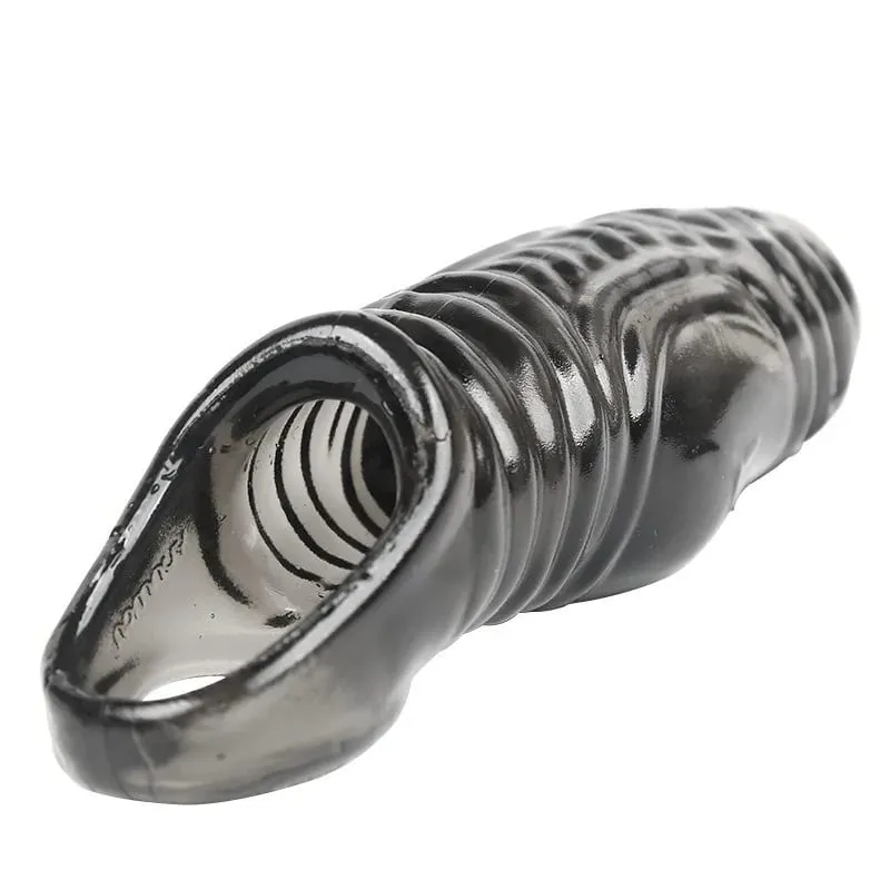Penis Enlargement Sleeve Lock Sperm Thickening Penis Sleeve Delay Ejaculation Sex Toys for Men Penis Extender Sex Shop — image 8