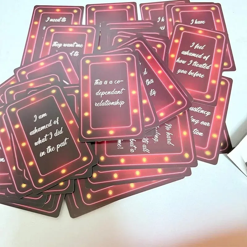 Unsaid Feelings of Love A 90 Card Deck English Version Channeled Messages From Soulmate Divination Card Game — image 4