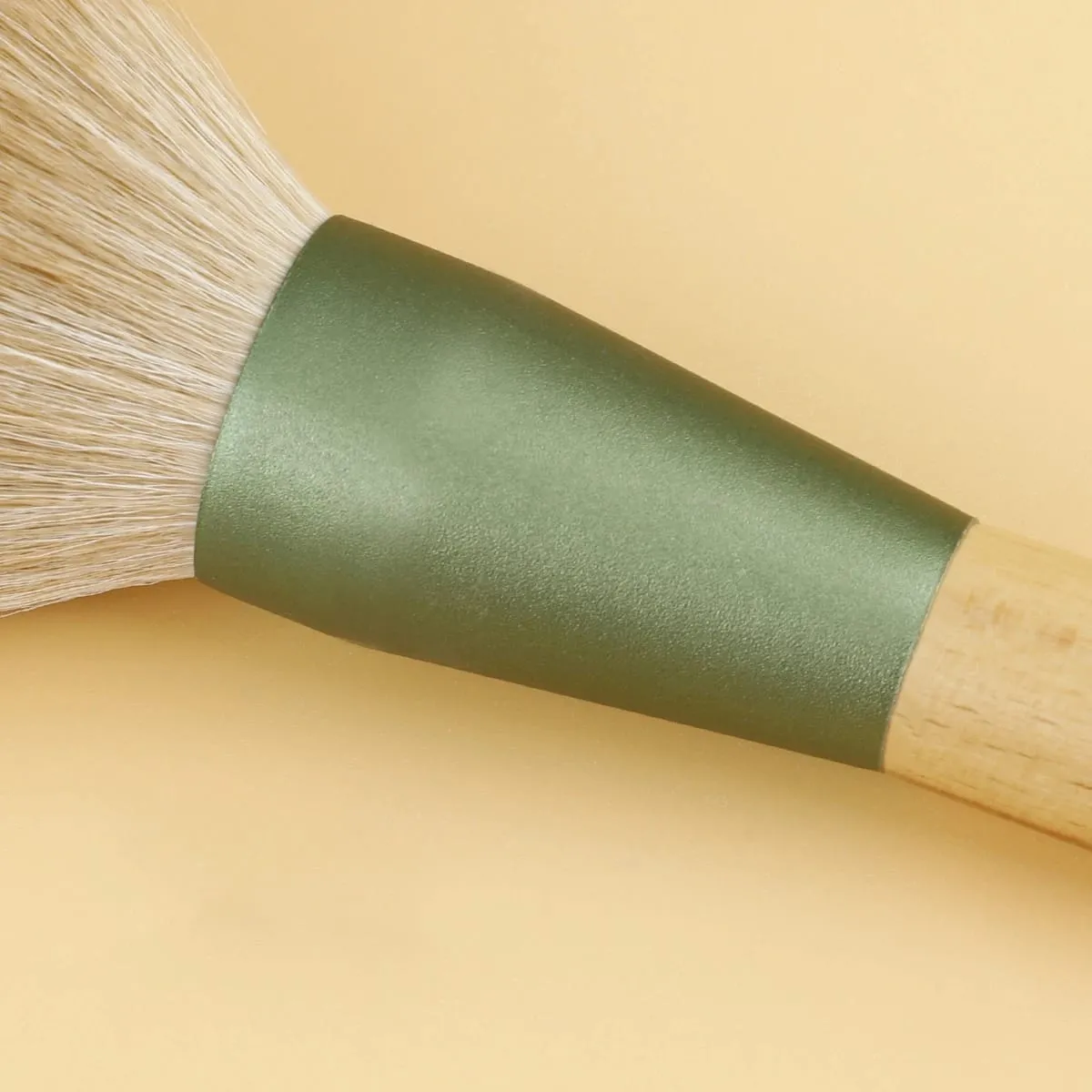 10 Pcs Makeup Brushes Set Contour Brush Nose Brush Eyeshadow Brush Powder Dispersal Brush Pointed Wood Handle Cosmetic Tools — image 4