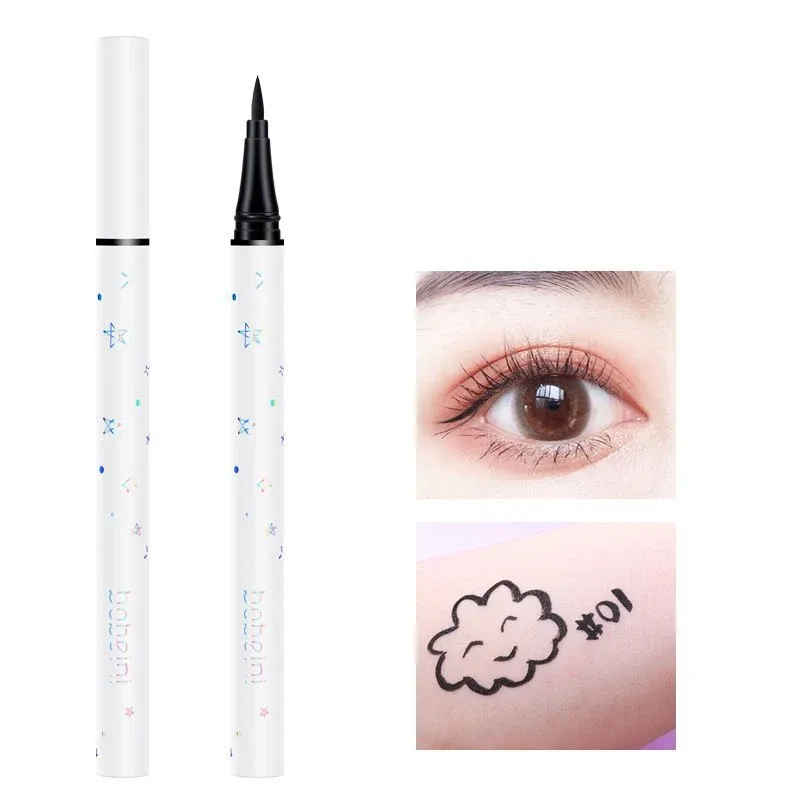 Liquid Eyeliner Pencil Super Waterproof Black Double-Headed Stamp Long Lasting Eyleliner Cat Eye Maquiagem Cosmetic Makeup Tool — image 10