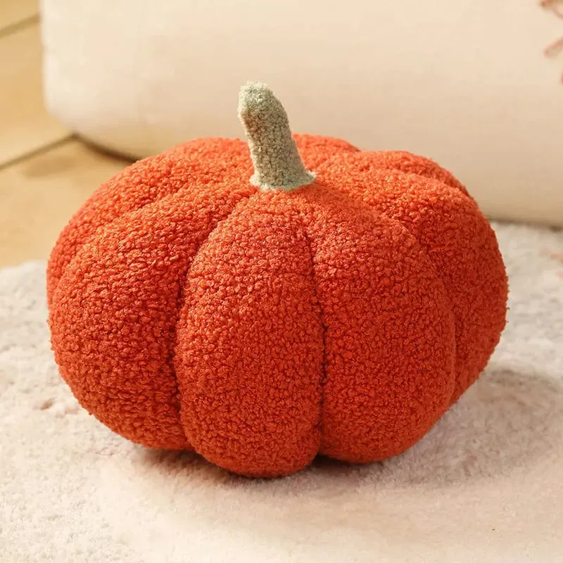 20CM Hot Sale Plush Pumpkin Toys Soft Stuffed Plant Plushie Pillow Cushion Home Party Halloween Decoration Kids Gifts