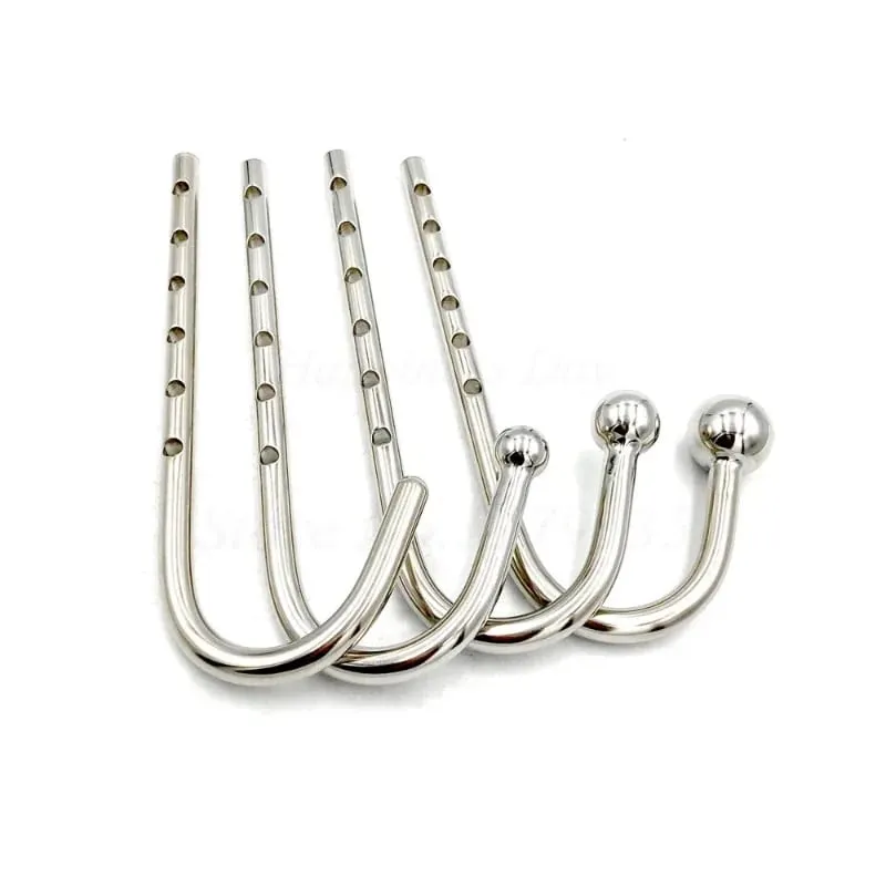 Lock Forced Collar Restraint Frame with Anal Hook Plug Stainless Steel BDSM Bondage Collar SM Sex Toy for Couple Adult Game — image 6