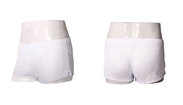 Mens Underwear Ice Silk Boxer Shorts homme Solid Mid-rised U Convex Pouch Underpants Cueca Men's Arrow Pants Plus Size M-XXL — image 13