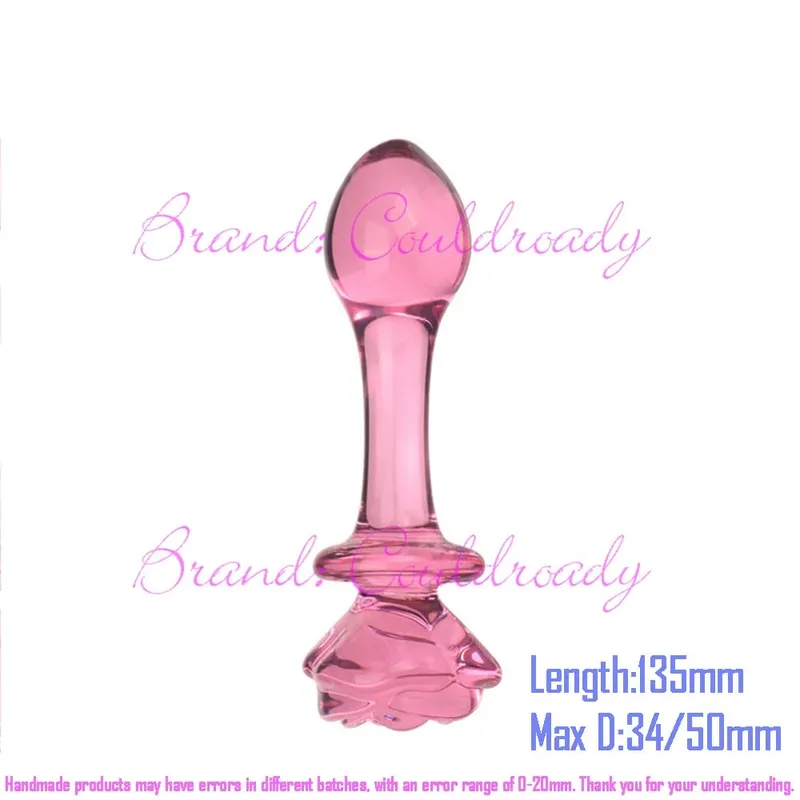 Pyrex Glass Dildo 195x33mm Fake Penis Crystal Anal Beads Butt Plug Prostate Massager G Spot Female Masturbation Toys — image 16