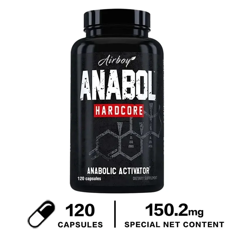 Anabol Hardcore Supplement - Helps Build Lean Firm High-quality Muscle Promoting Muscle Growth Recovery & Strength Enhancement — image 9