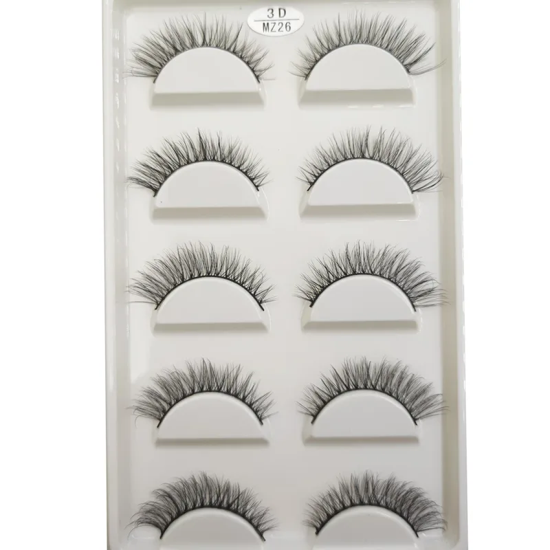 New 28 Style 5 Pairs Natural Mink False Eyelashes Makeup Eyelash Extension Fake Eye Lashes Faux Cils Make Up Beauty Cilios — image 23