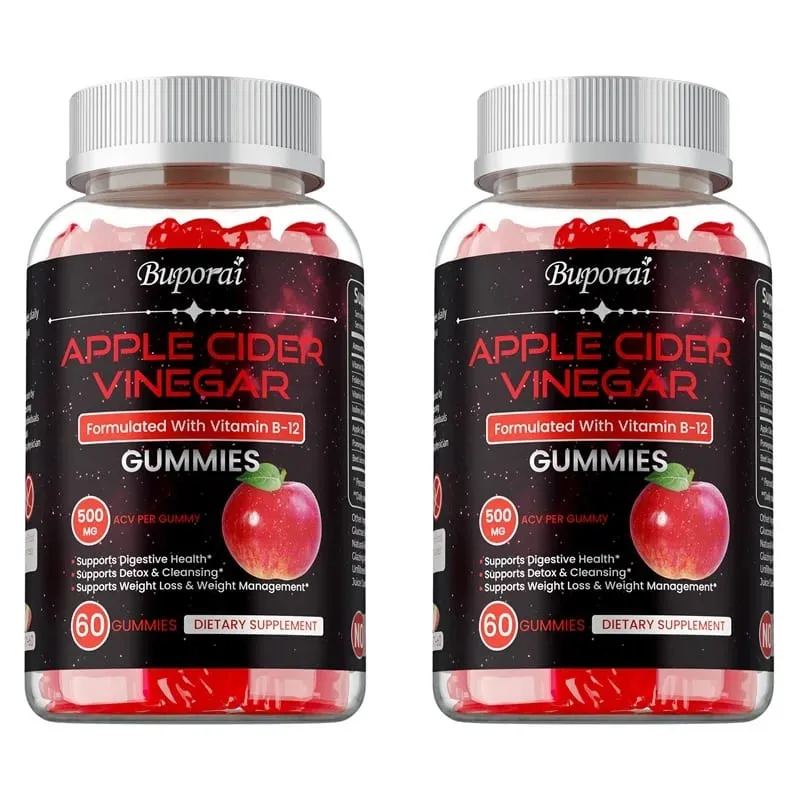 Apple Cider Vinegar Gummies - Promotes Digestive Health Relieves Bloating and Constipation Burns Fat Weight Management — image 9