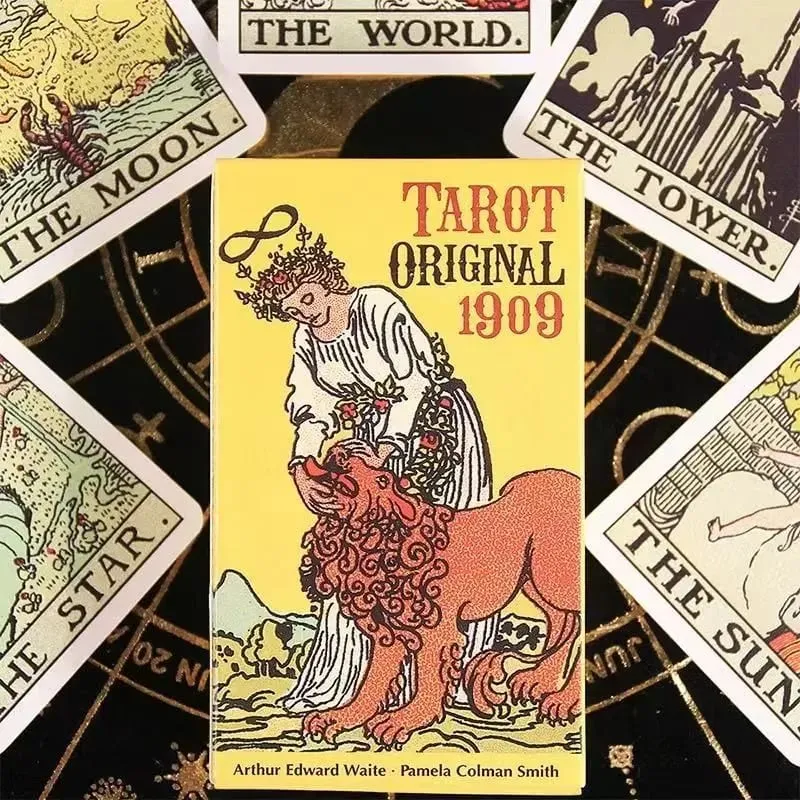 Jeu de cartes de Tarot The Rider Waite Smith, 1909, Oracle Deck pour débutants, anglais, espagnol, édition de Divination classique