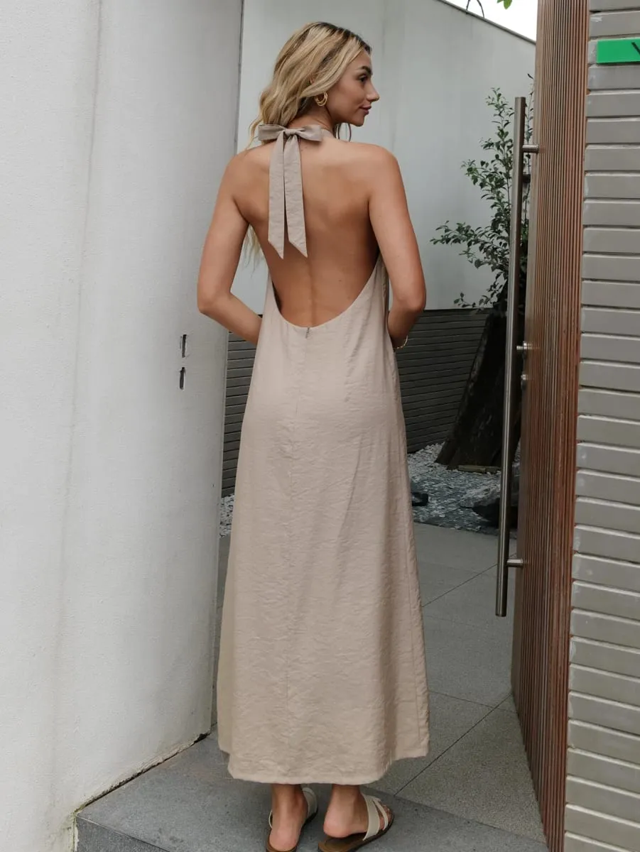 2024 Summer Women Backless Elegant Dress — image 4