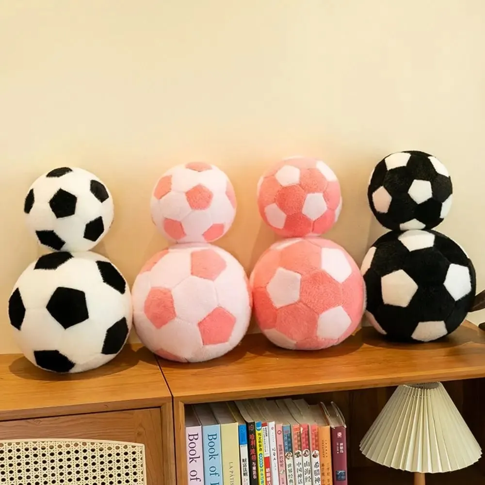 Mascotte Palla a Forma di Palla Pallone da Calcio Cuscino di Tiro Farcito Morbido Calcio Cuscino di Tiro 13/20 cm Ins Calcio Amici Regali di Compleanno — image 3