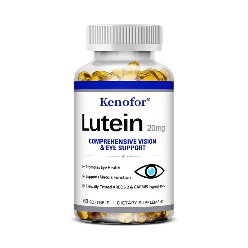 Kenofor Lutein Supplement - with Vitamin E and Zeaxanthin - Supports Eye Health and Promotes Healthy Vision - 120 Capsules — image 9