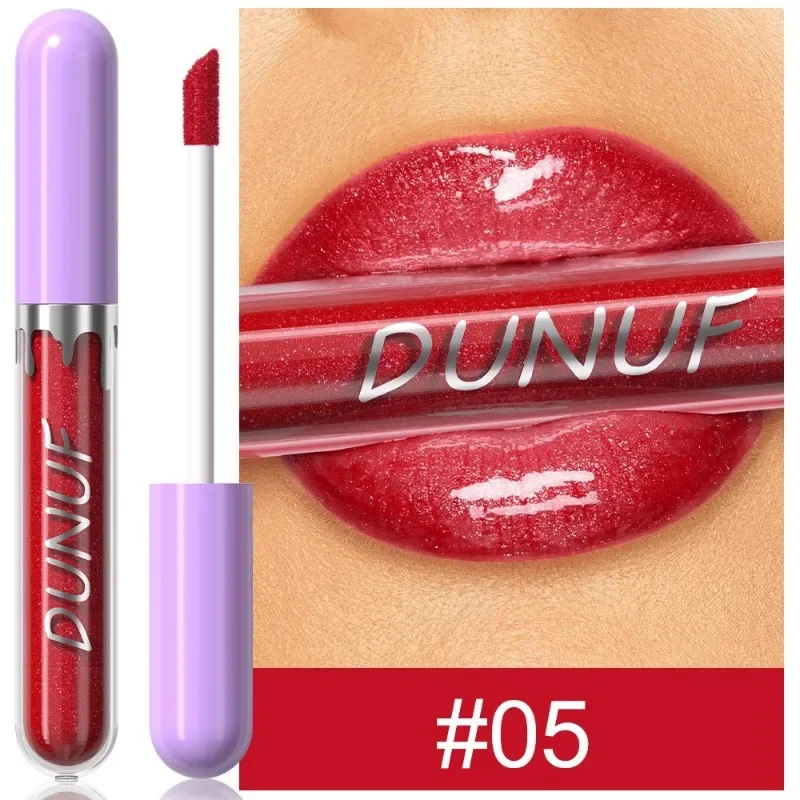1pc Metallic Liquid Lipstick Long Lasting Glitter Lip Glaze Waterproof Moisturize Brown Lip Tint Shiny Shimmer Lipgloss Makeup — image 18