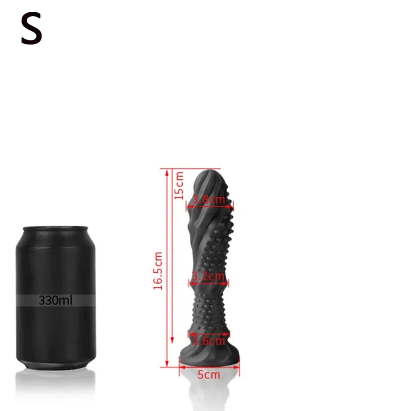 Wolf Tooth Stick Huge Long Anal Plug Big Dildo Butt Plug Anus Expansion Stimulator Prostate Massage Anal Sex Toys for Woman Men — image 14