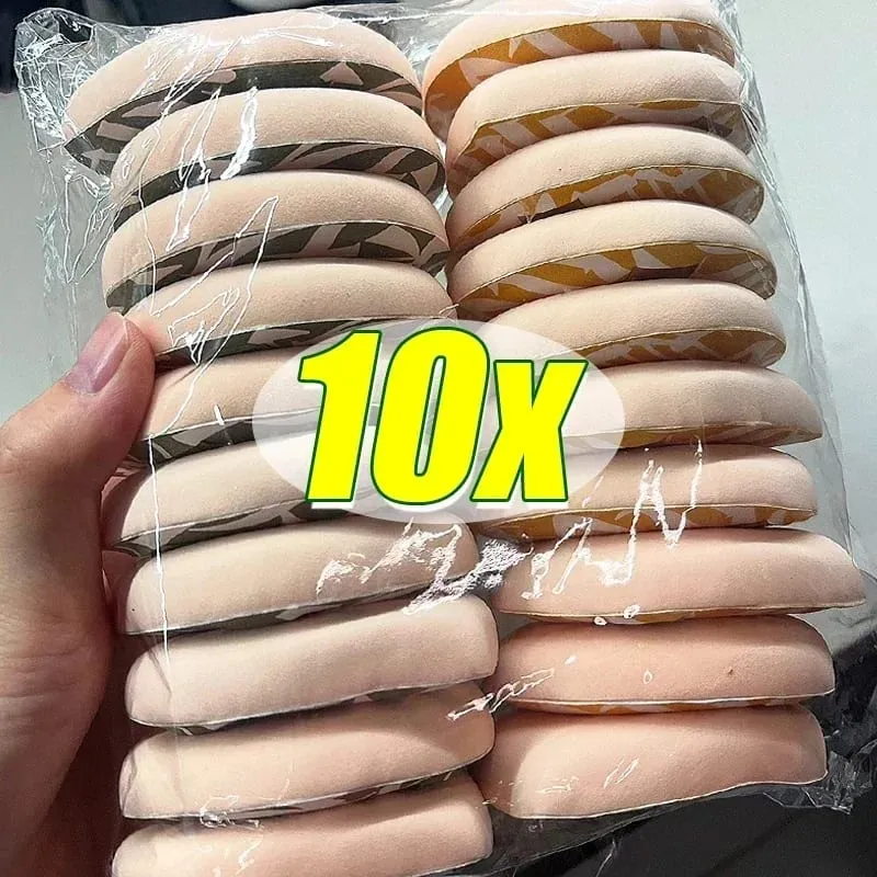 Super Thick Cosmetics Puff Large Size Concealer Foundation Sponge Cushions Wet Dry Use Face Beauty Makeup Puffs Tools XL — image 1
